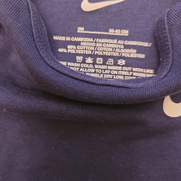 Nike Onsie Blue and White Lot Of 3 - Picture 5 of 5